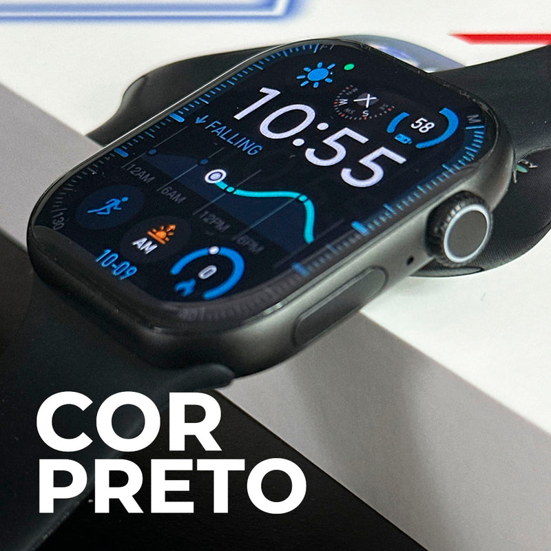 Smartwatch S10 PRO Microwear | chat GPT em | 1GB | Tradutor de Idiomas | Capinha